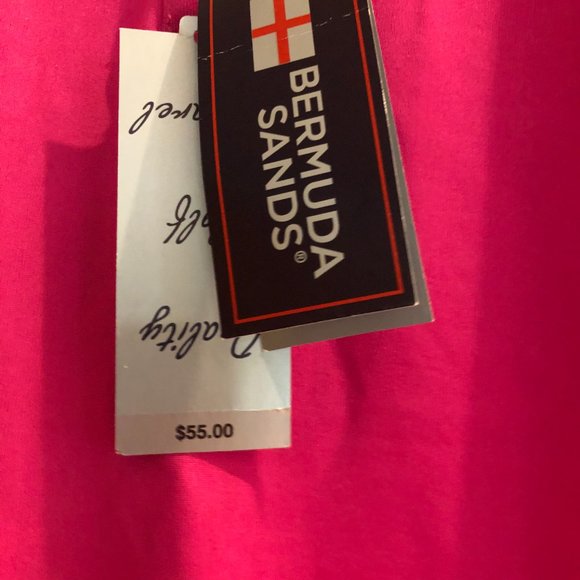 BERMUDA SANDS Women's Golf Shirt Size Small HT PINK Wick Away Technology - Picture 3 of 8